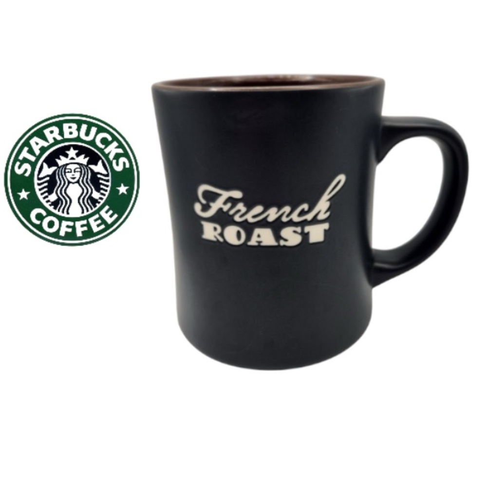 Starbucks 16 Ounce French Roast China Coffee Mug, Microwave/Dishwasher Safe
